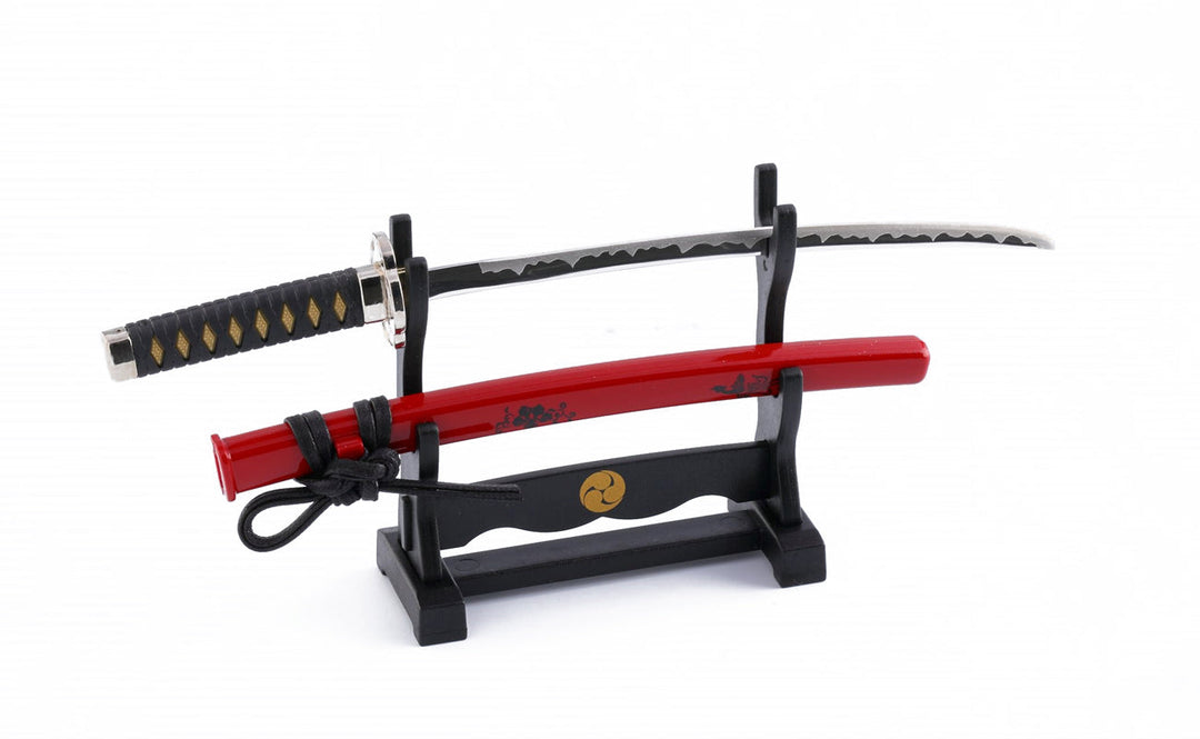 Katana-Brieföffner-Set Rot