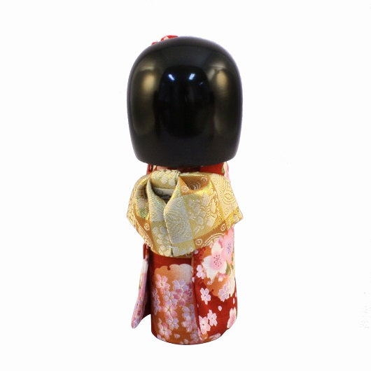 Kyo-Bijin Rote Kokeshi
