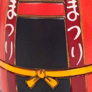 Wassyoi-Mädchen-Kokeshi